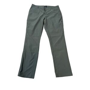 Kuhl Womens Olive Green Straight Leg Hiking Outdoor Pants Size 16 long